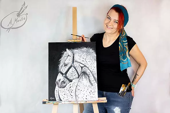 Agnieszka Mantaj - Koń tarant