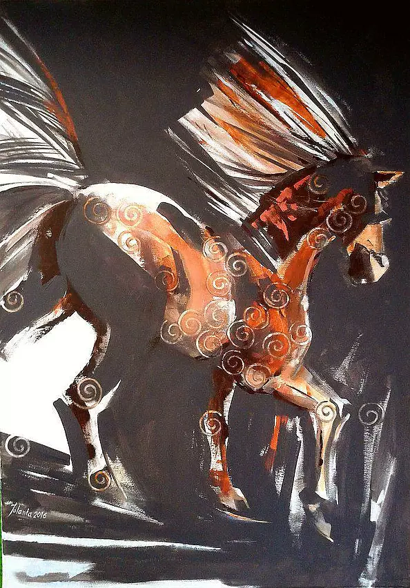 Jolanta Kalopsidiotis - Koń w cieniu