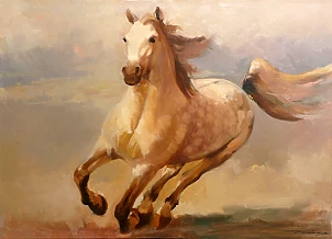 Krzysztof Tracz - Galloping horse
