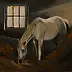 Krzysztof Kloskowski - Le cheval dans l'écurie