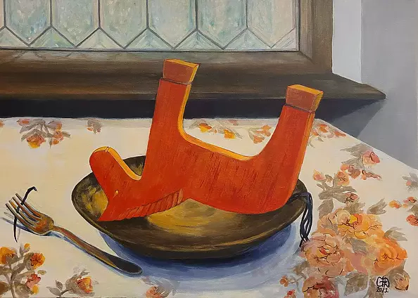 Dorota Kędzierska - A horse with hooves