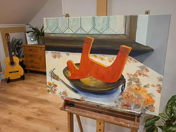 Dorota Kędzierska - A horse with hooves