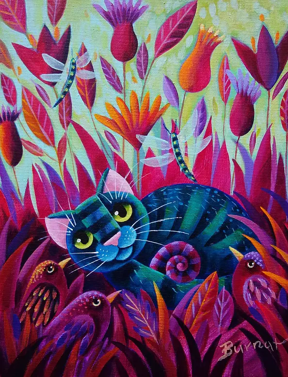 Wiesława Burnat - A concert in the grass