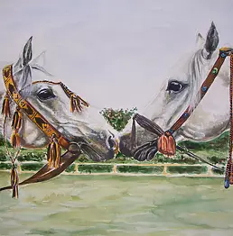 Maria Skrzypczyk - horses Emirates