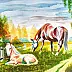 Ewa Zakrzewska - The horses.