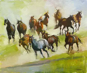 Krzysztof Tracz - horses
