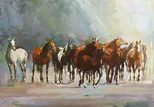 Krzysztof Tracz - horses