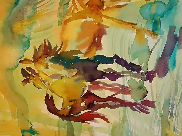 Anna Borcz - Horses in the sun