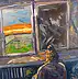 Marcin Stępniowski, End of the day, Oil painting - panel, 70 x 100