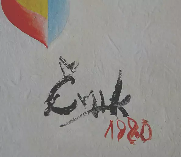 Eryk Maler - Zegar z kukułką, 1980 r