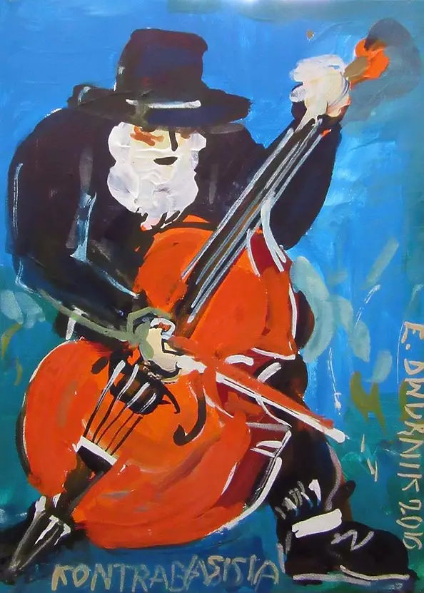 Edward Dwurnik - contrabassist