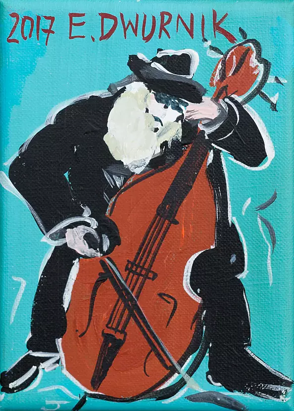 Edward Dwurnik - contrabassist