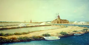   - The salt mines stone towards Mozia