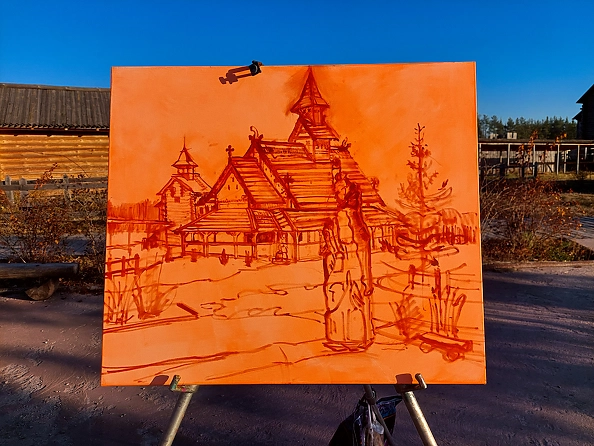 Anastasiia Kurkova - Vasylivska Church