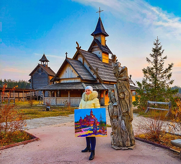 Anastasiia Kurkova - Vasylivska Church