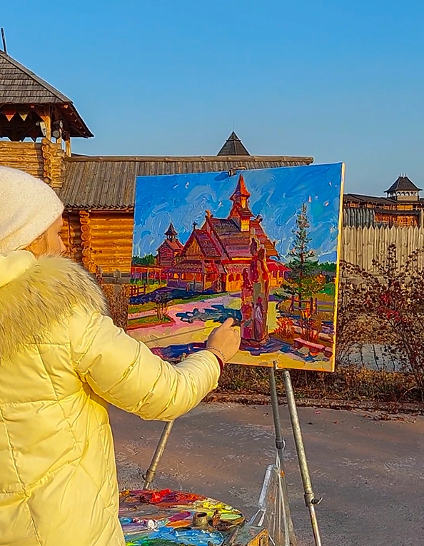 Anastasiia Kurkova - Vasylivska Church