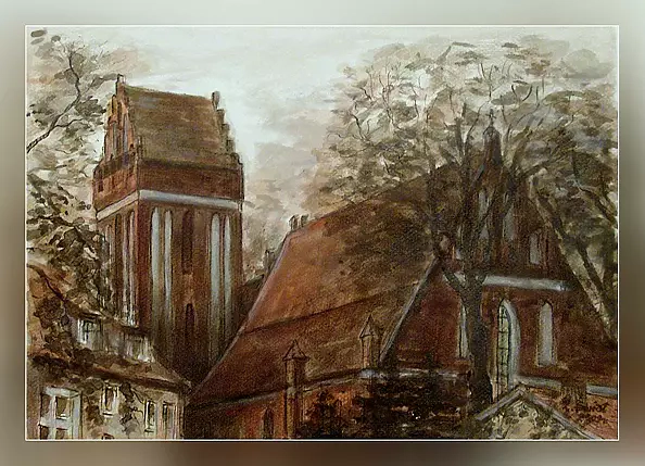 Zofia Świat - Gothic church in Morag