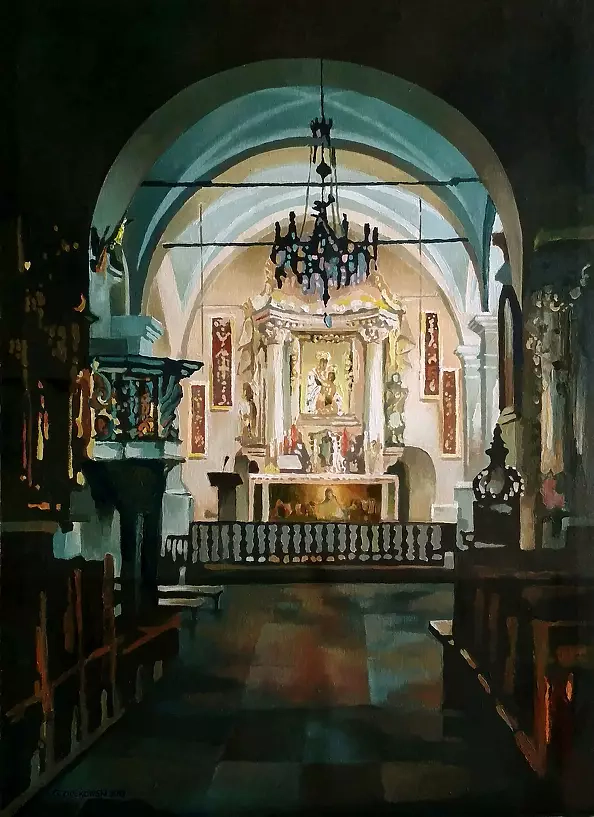 Grzegorz Ziółkowski - Kościół pw.Wszystkich Świętych w Krościenku nad Dunajcem