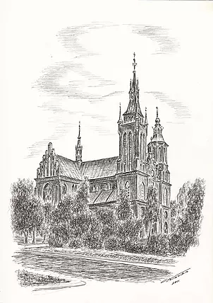   - Church. St. Wojciech in Lodz