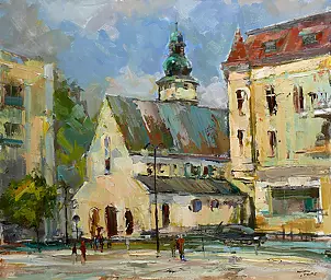 Krzysztof Tracz - Church St. James the Apostle in Człuchów.