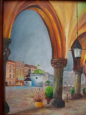 Maria Sularz - Church of Sts. Wojciech - view of the Cloth