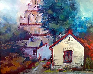 Anna Rudnicka-Litwinek - Kościół w Janowcu.