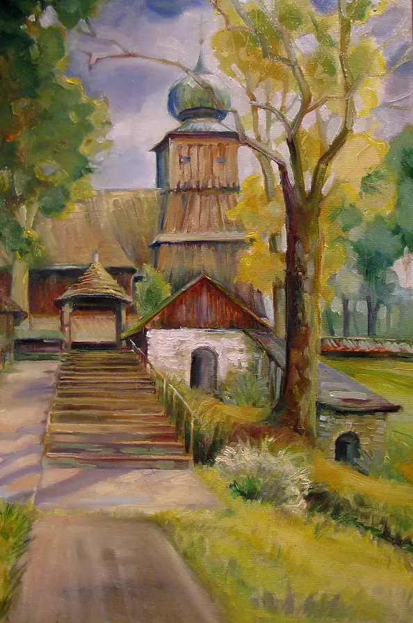 Małgorzata Wójtowicz Cichoń - The church in Lachowice