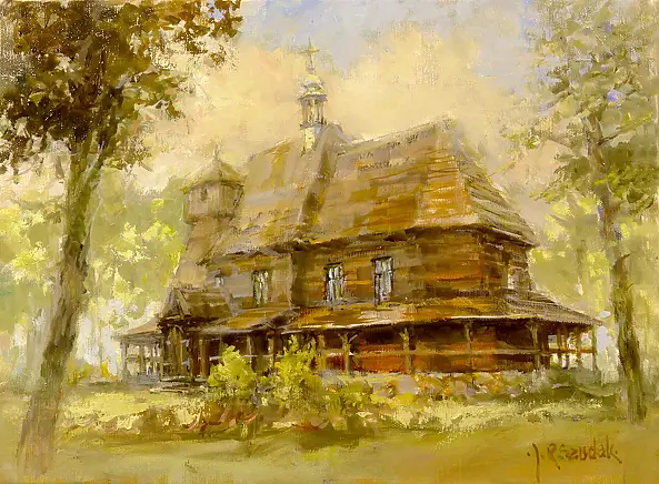 Jacek Szudak - Kościółek  św. Wawrzyńca 1978- Bytom