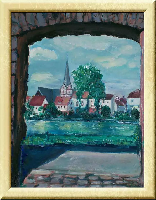 Jadwiga Rudnicka - Church in Erlenbach