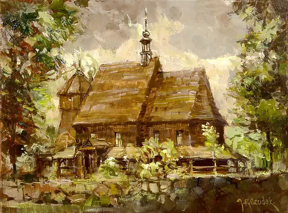 Jacek Szudak - Kościółek w bytomskim parku