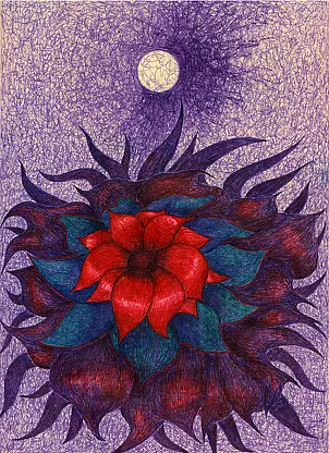 Wojtek Kowalski - cosmic Flower