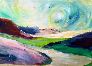 Anna Borcz - Cosmic landscape