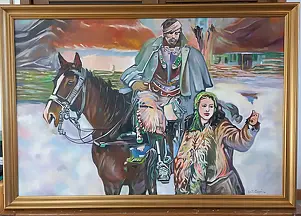   - Kossak, reproduction, Wounded Cuirassier