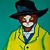 Aleksander Poroh - Kot. Obraz inspirowany dziełem Vincenta van Gogha