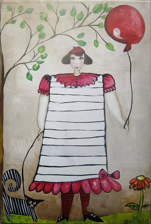 Monika Kołcz - Kot i balon