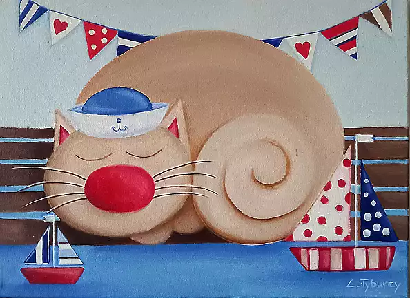 Lucyna Tyburcy - Sailor cat
