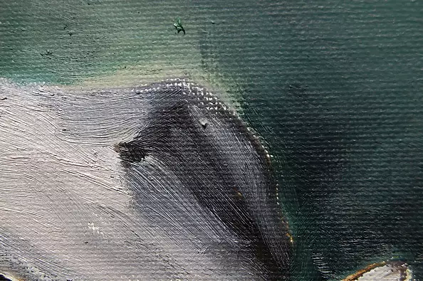 Amelia Augustyn - Kot na zielonym tle