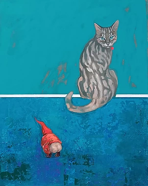 Jadwiga Wolska - The cat sees more