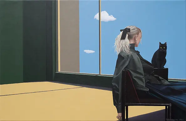 Nataliya Bagatskaya - The cat knows but doesn't say anything