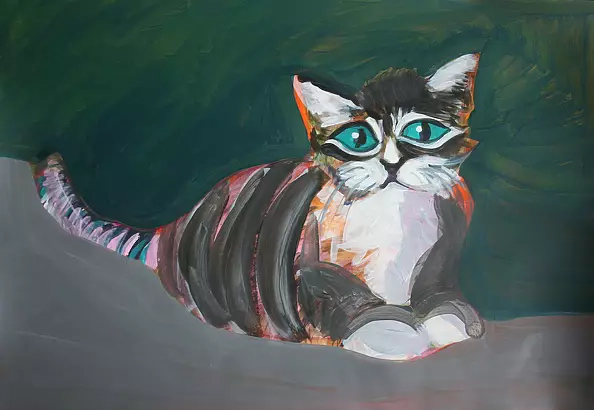 Mariola Paulina Żylińska Jestadt - Kot z turkusowymi oczami