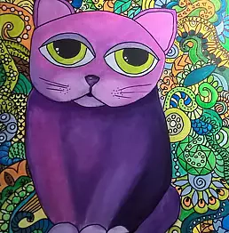 Hanna Sobecka - The cat is blase