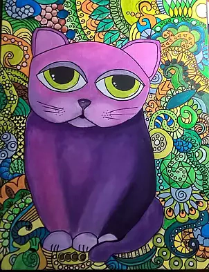 Hanna Sobecka - The cat is blase