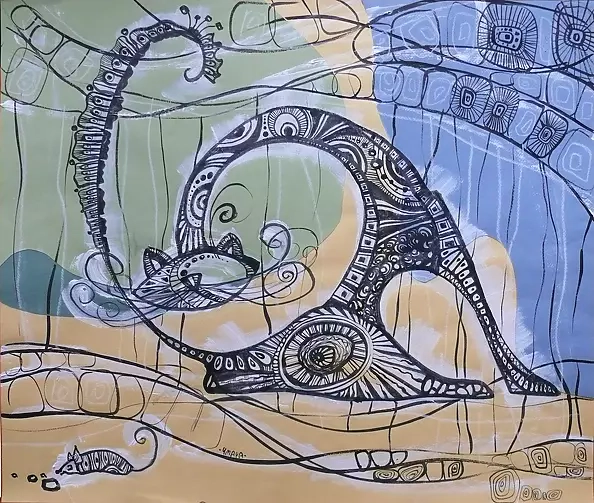 Marina Czajkowska - Cat and mouse