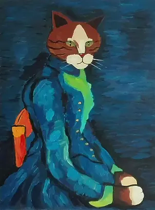 Aleksander Poroh - Kotka według Van Gogha