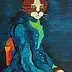Aleksander Poroh - Eine Katze nach Van Gogh