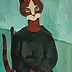 Aleksander Poroh - Kitten after Modigliani