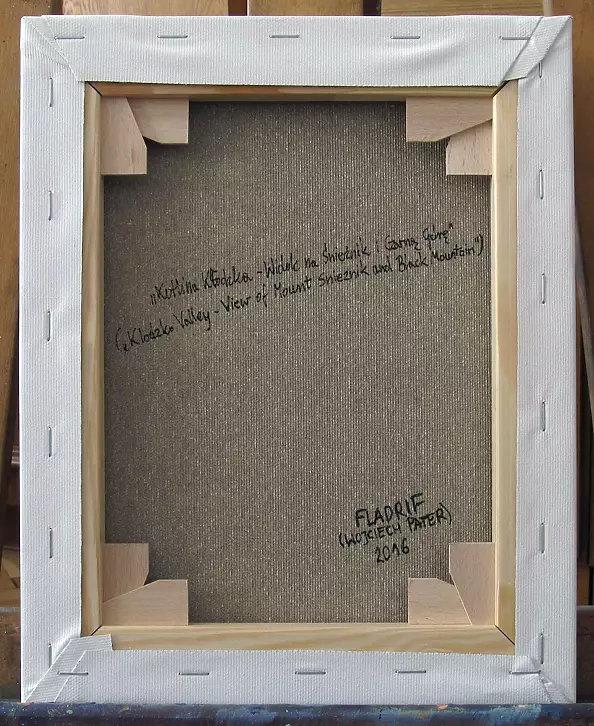 Wojciech Pater - Kotlina Kłodzka – Widok na Śnieżnik i Czarną Górę