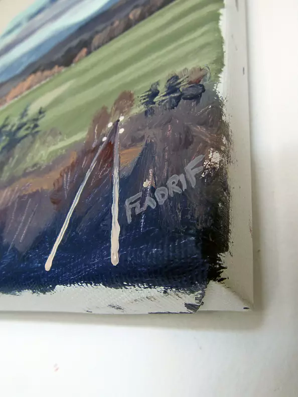 Wojciech Pater - Kotlina Kłodzka – Widok na Śnieżnik i Czarną Górę