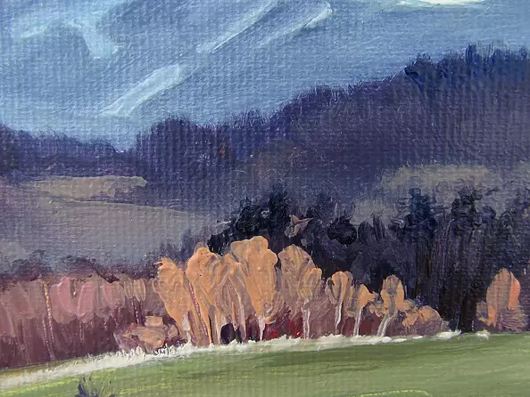 Wojciech Pater - Kotlina Kłodzka – Widok na Śnieżnik i Czarną Górę