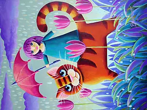 Wiesława Burnat - Cats don't like rain